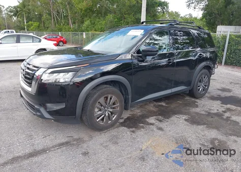 2022 Nissan Pathfinder Sv 2Wd из США, поврежденный, VIN 5N1DR3BB1NC215380